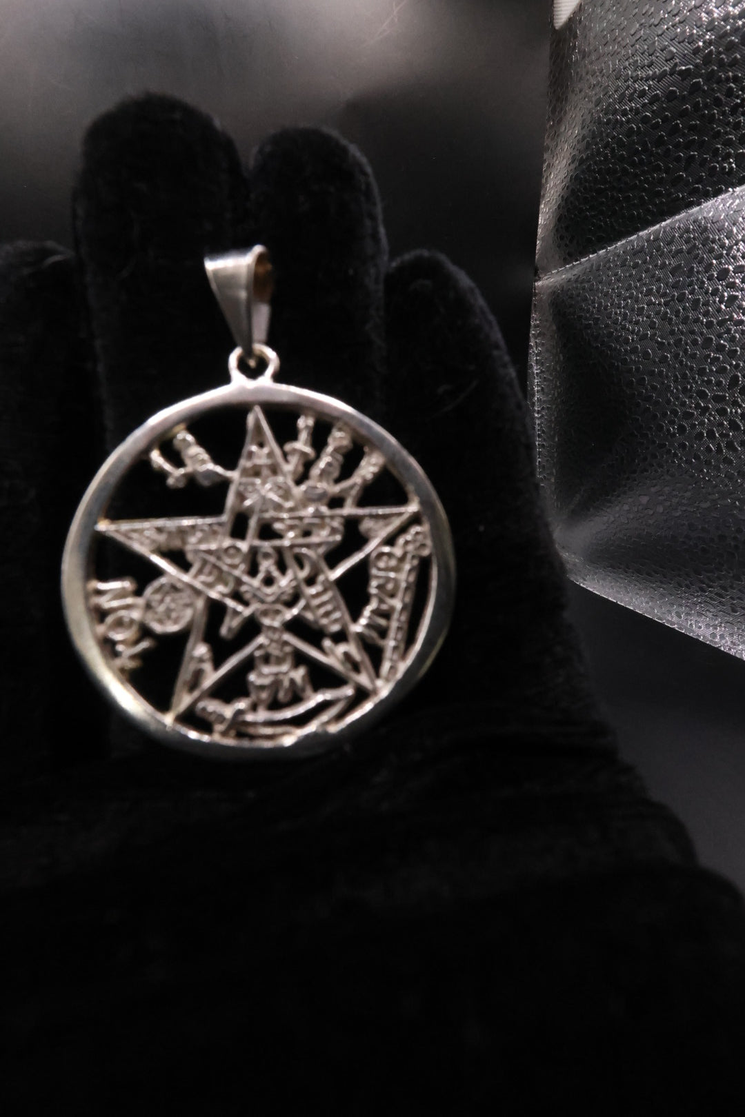 Tetagramaton pendant 925 silver