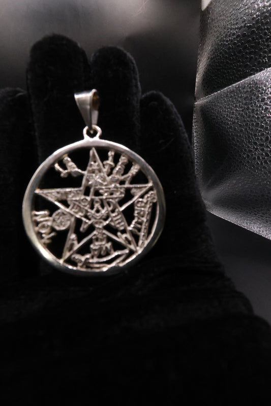 Tetagramaton pendant 925 silver