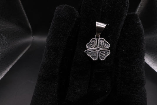 Clover pendant 925 silver