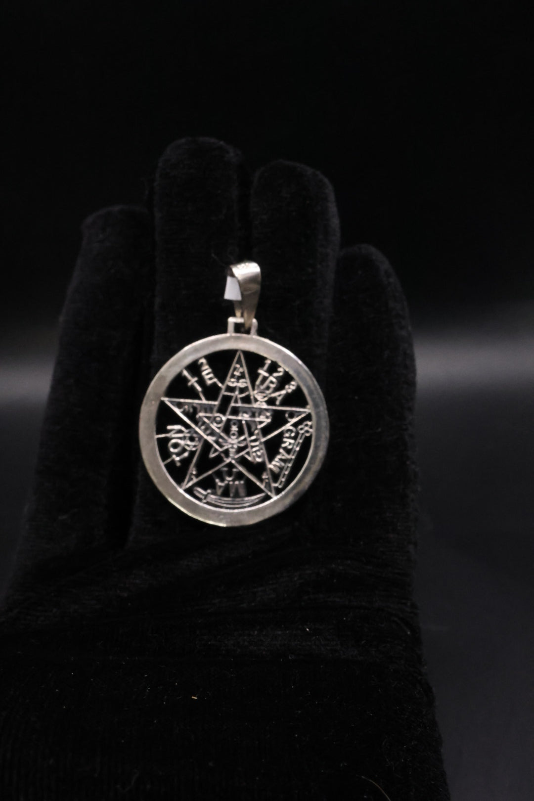 Tetagramaton pendant 925 silver