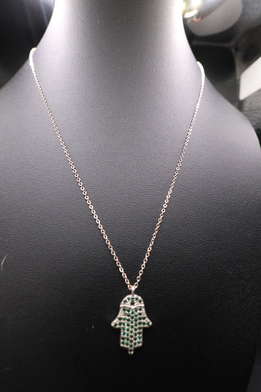 Evil eye necklace 925 silver