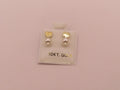10k Gold heart earrings