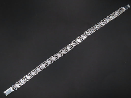 925 SILVER MINI HEARTS BRACELET