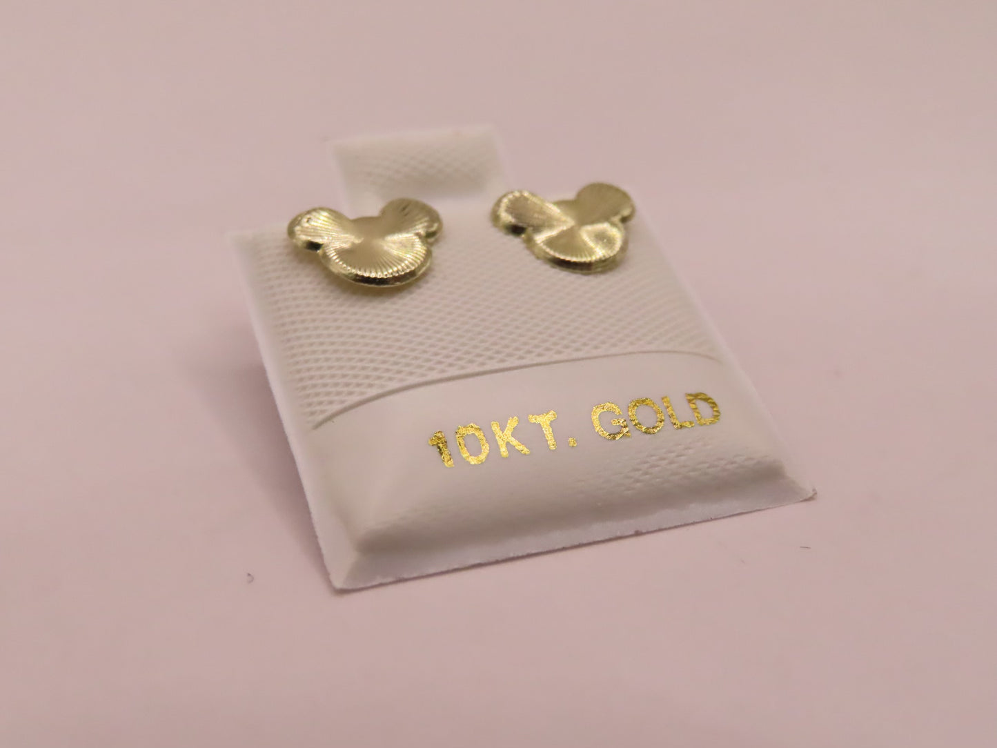 10k Gold Mickey earrings