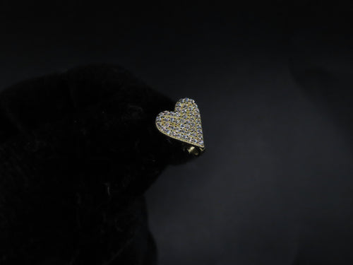 10k Gold Heart Earing (1.83g)