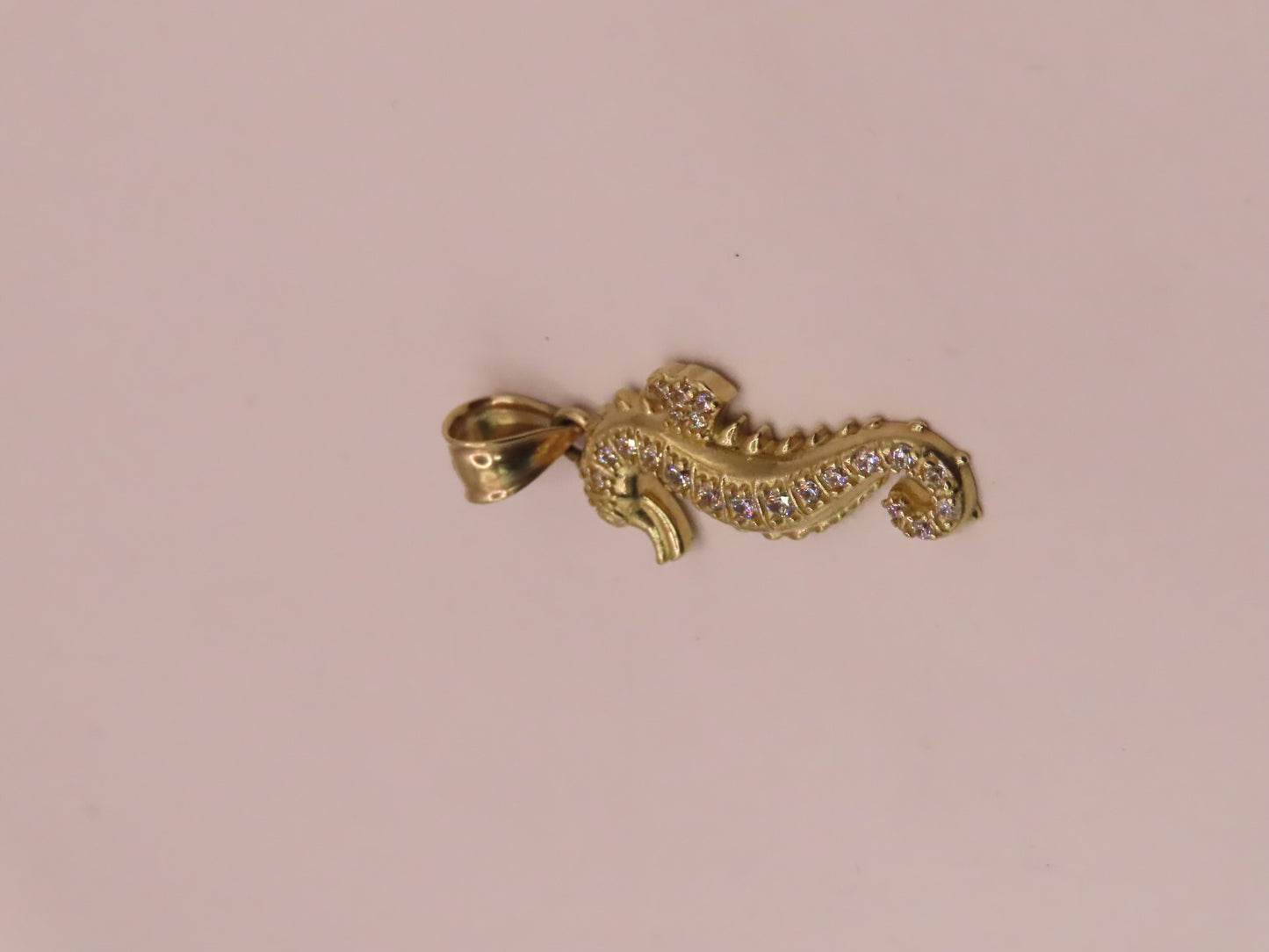 14k Gold Sea Horase