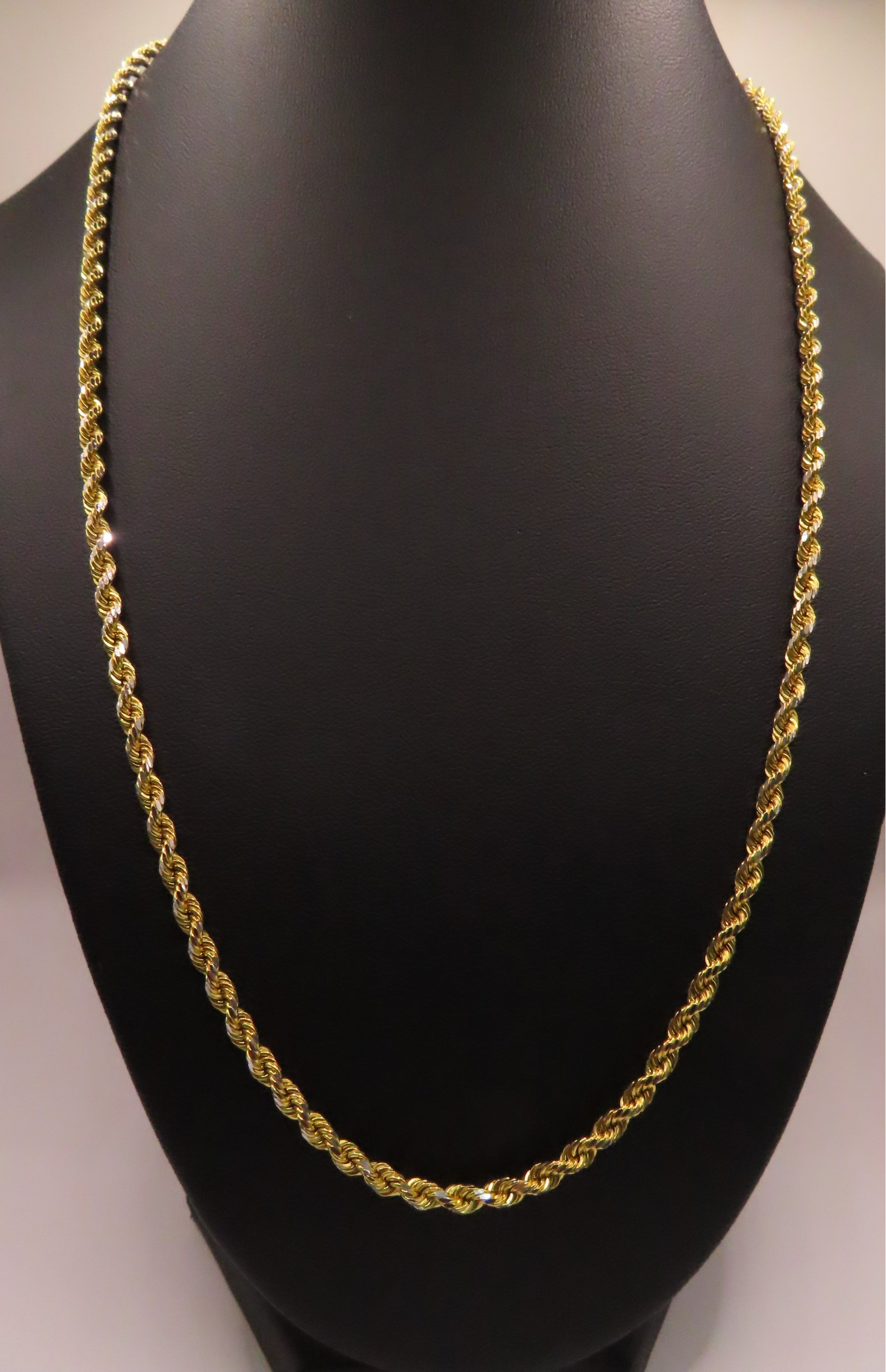 Semi hollow rope chain