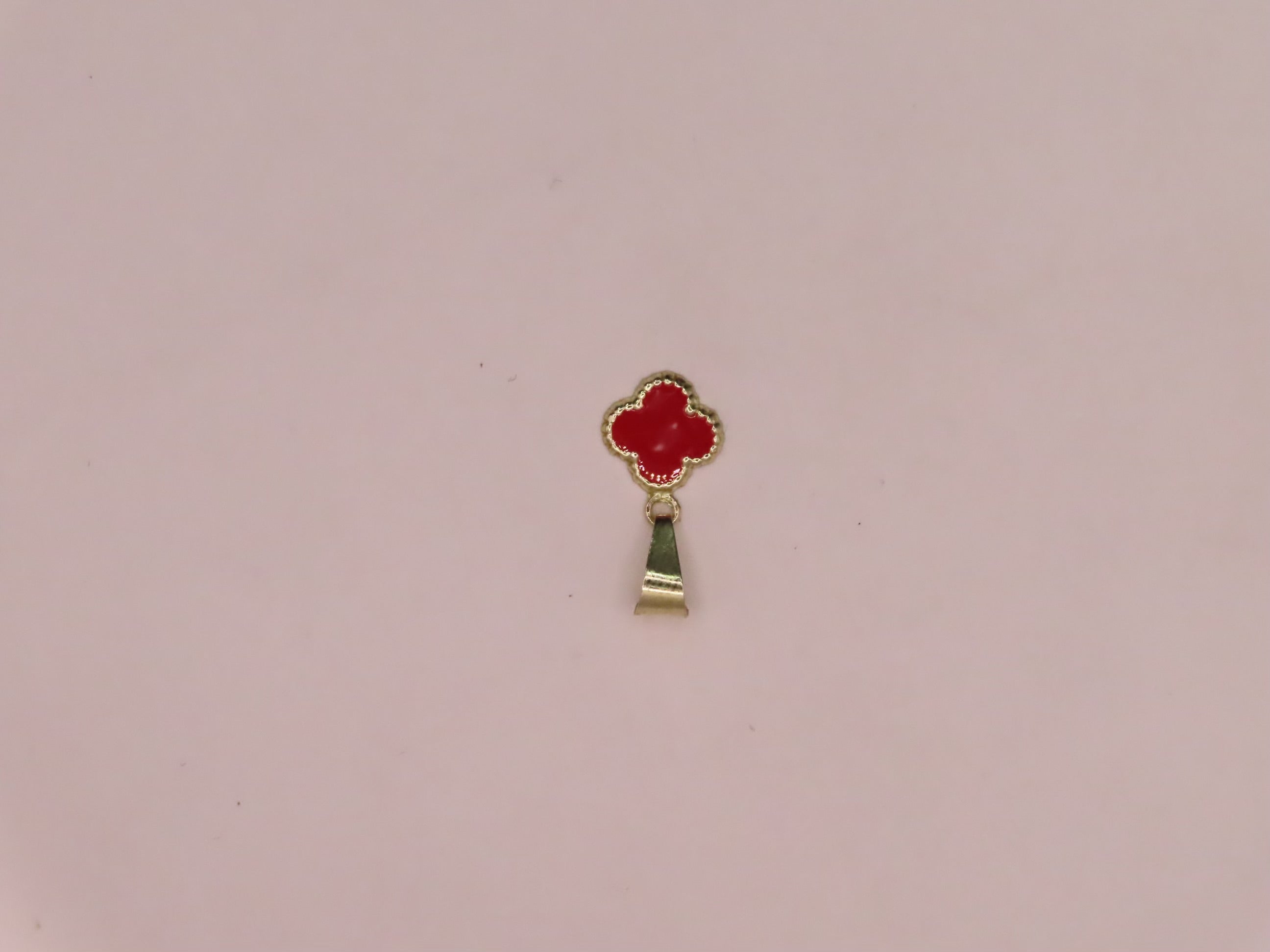 10k GOLD RED CLOVER