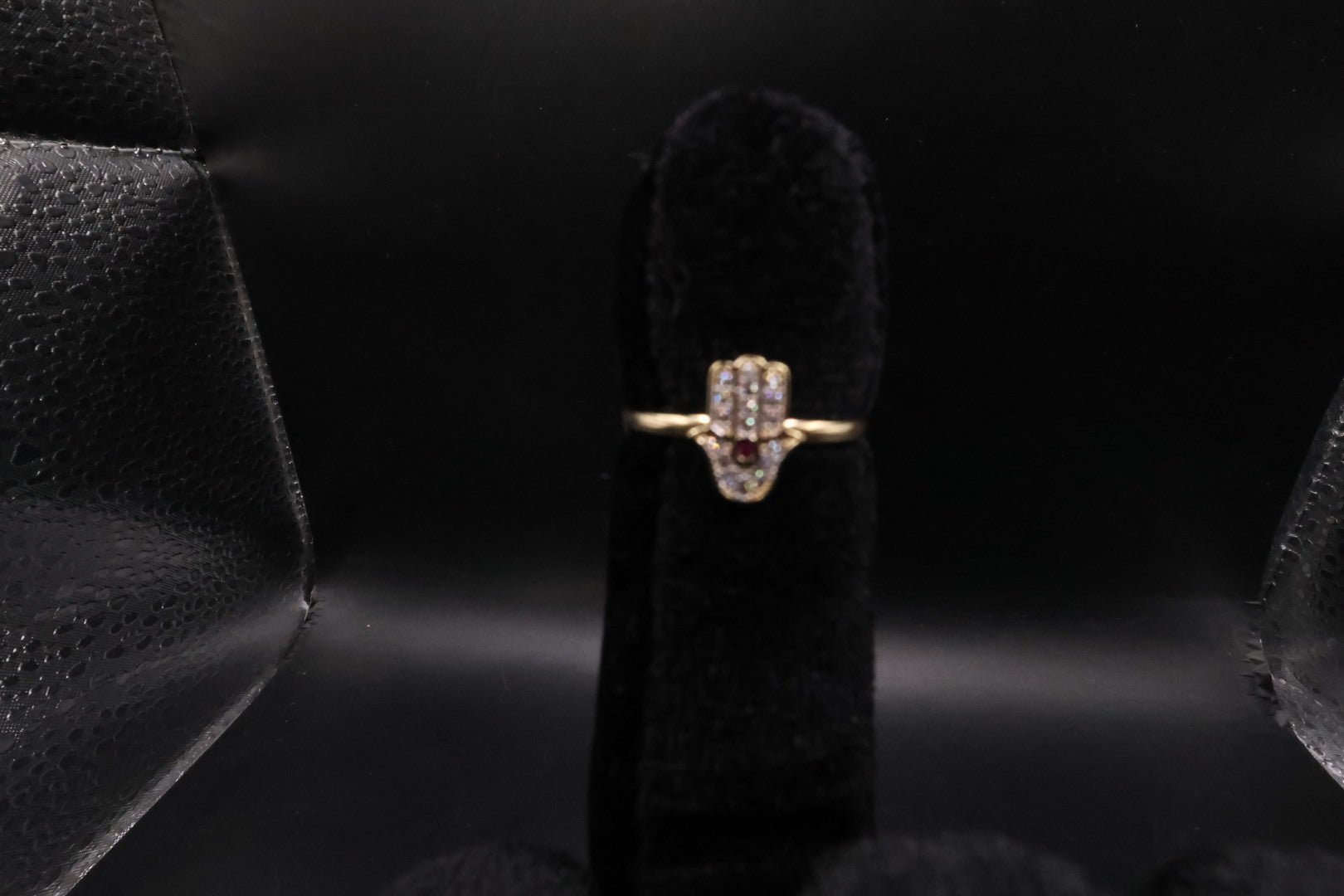 Hamsa Ring 14k gold