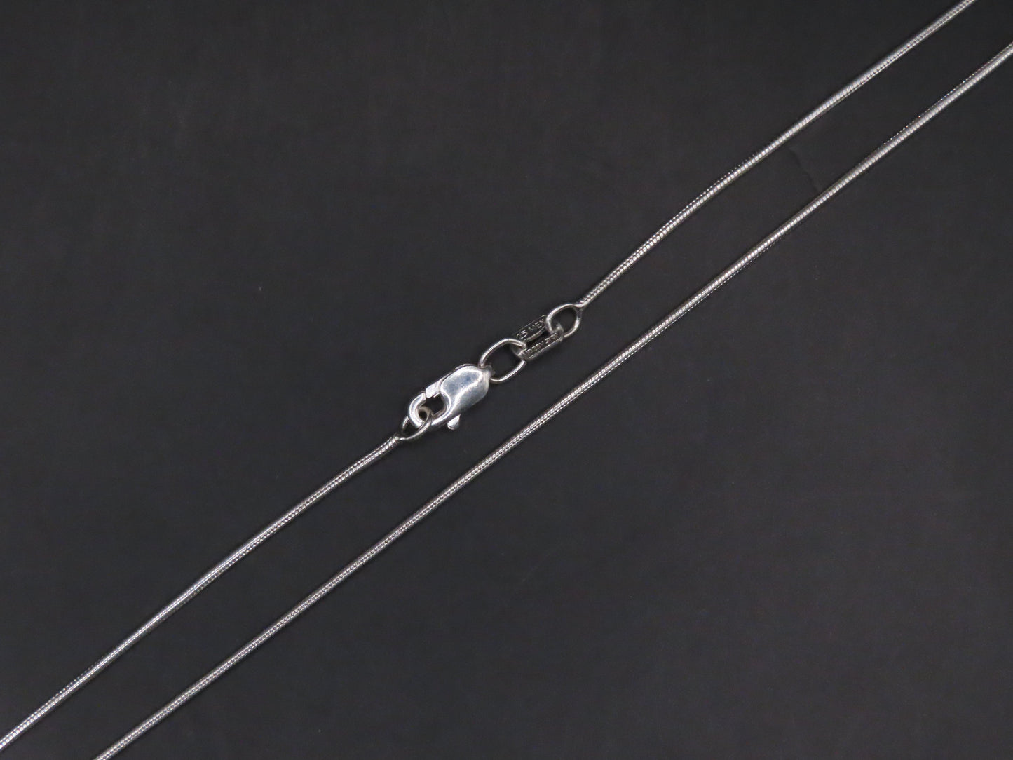 925 SILVER CHAIN 23IN/1MM