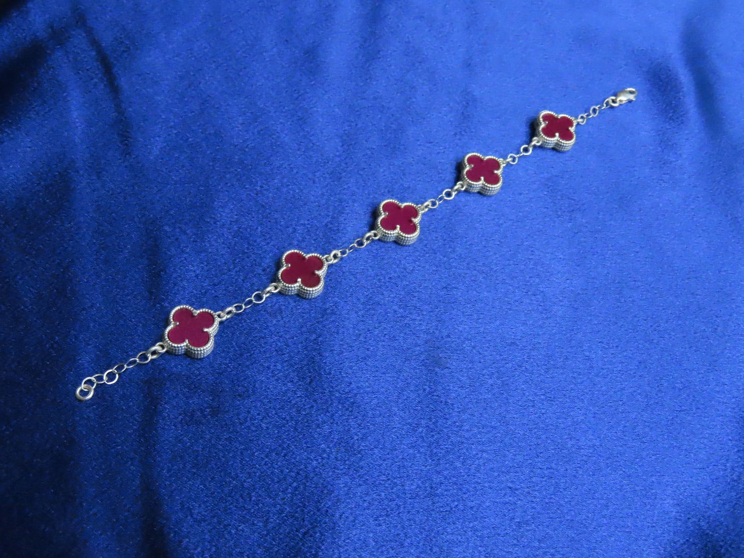 Clover bracelet 925 silver