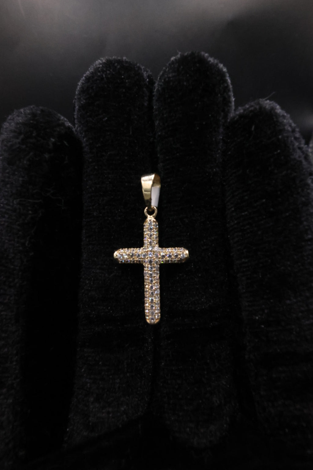 Cross pendant 10k gold