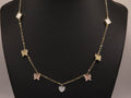 14k Gold butterfly necklace