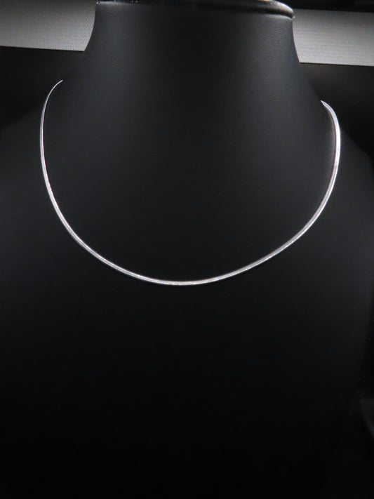 925 SILVER CHAIN 15.5IN/1MM