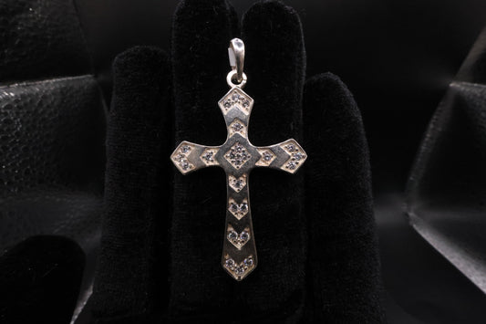 Cross pendant 925 silver