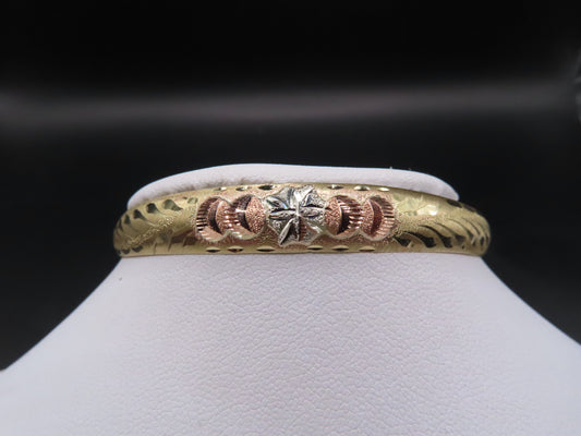 10k 3Tone Bracelet (5.22g)