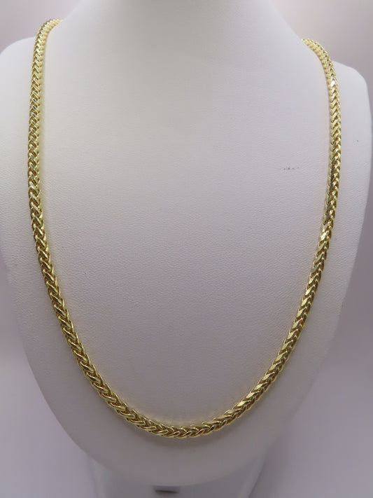 10k FRANCO CHAIN 19.5in/3mm (8.56g)
