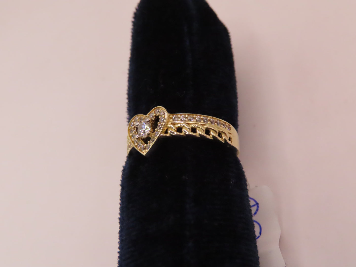 14k Gold Heart Ring