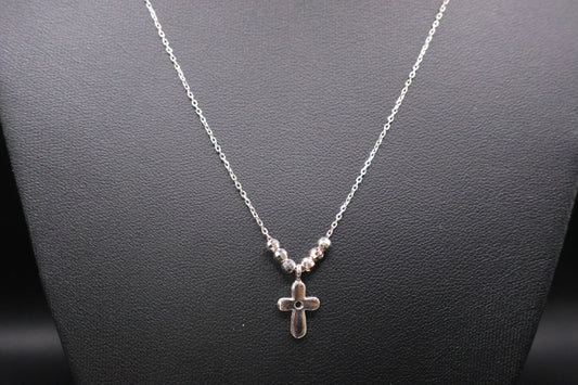 Cross necklace 925 silver