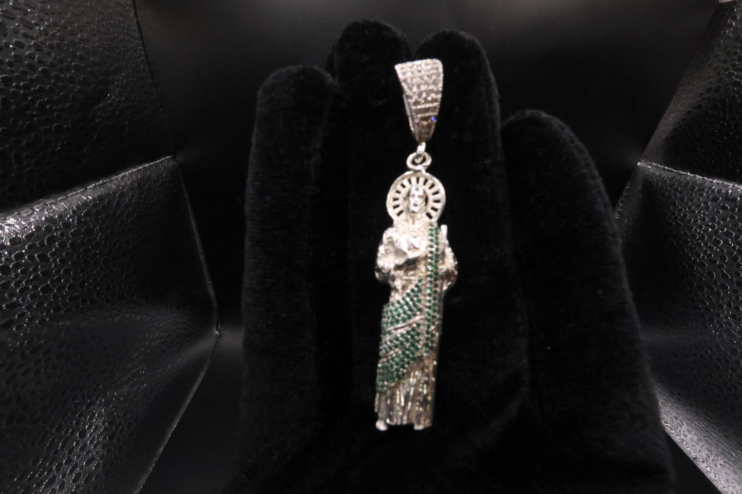 San judas pendant 925 silver