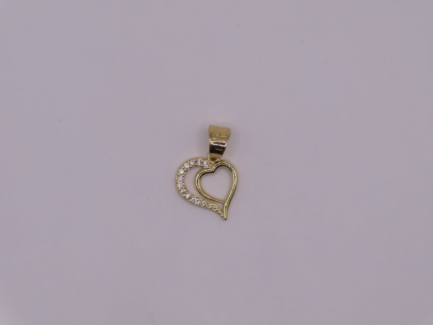 10K Gold heart