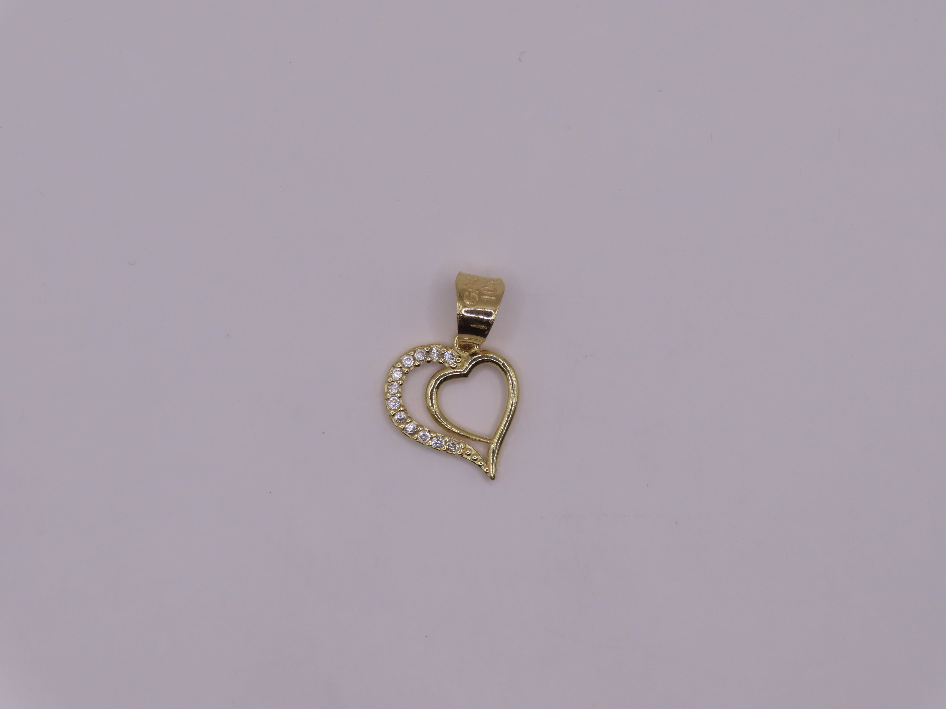 10K Gold heart