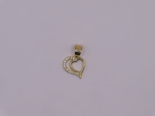10K Gold heart