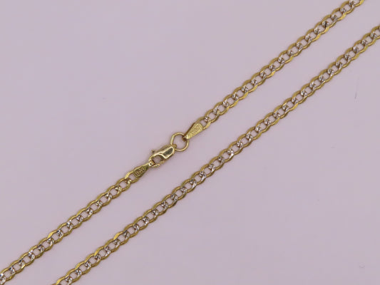 10k Diamond Cut Cuban Link 19.5in/4mm