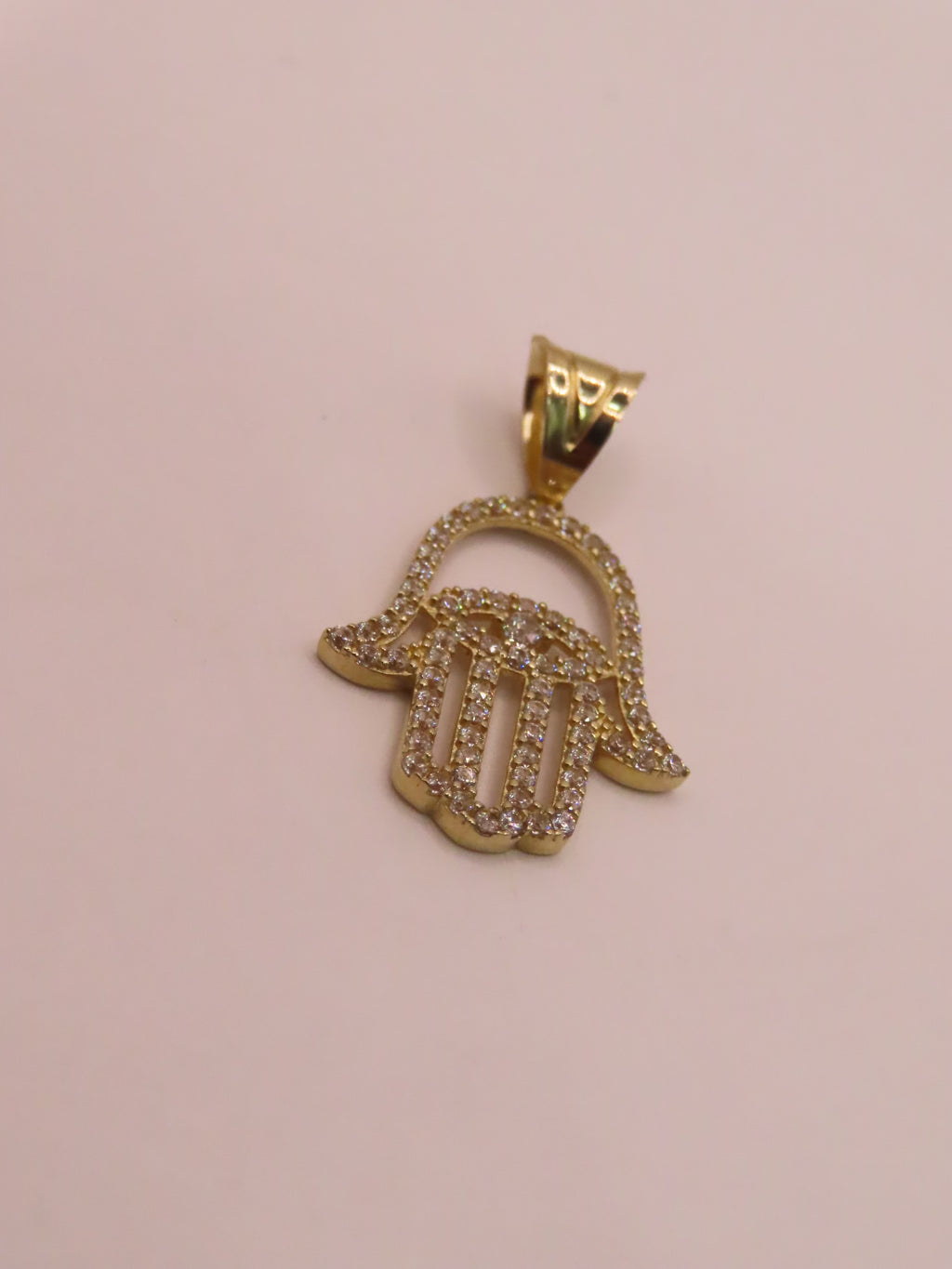 14k Gold Hamsa hand