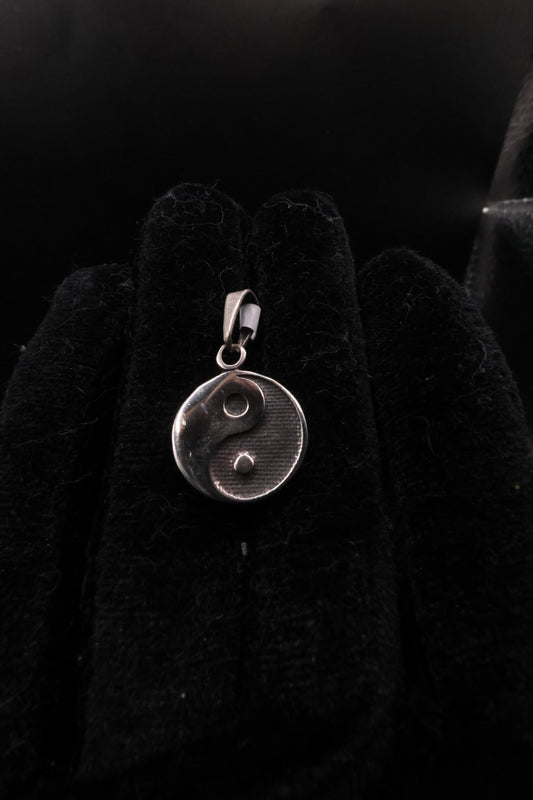 Ying yang small pendant 925 silver