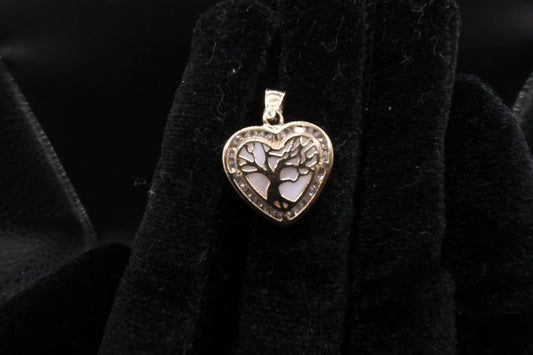 Tree of life pendant 10k gold