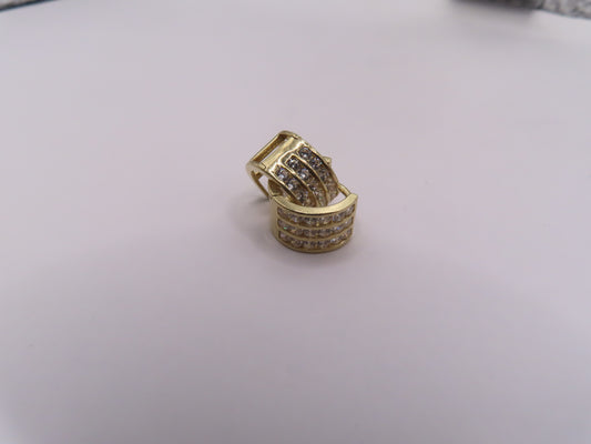 10K GOLD MINI HUGGIE