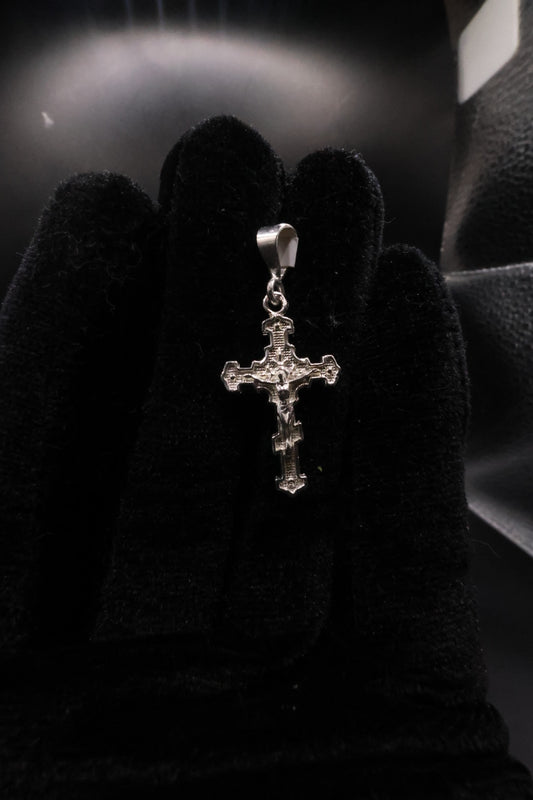 Cross pendant 925 silver