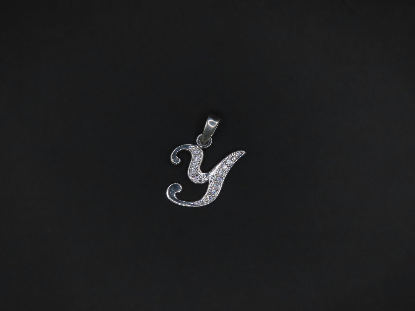 “Y” 925 SILVER LETTER