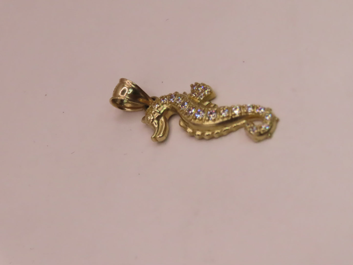 14k Gold Sea Horase