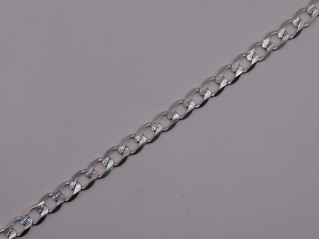 Diamond Cut Cuban Chain 21.5IN/8MM