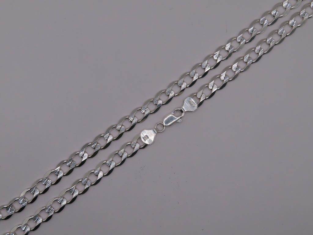 Diamond Cut Cuban Chain 21.5IN/8MM