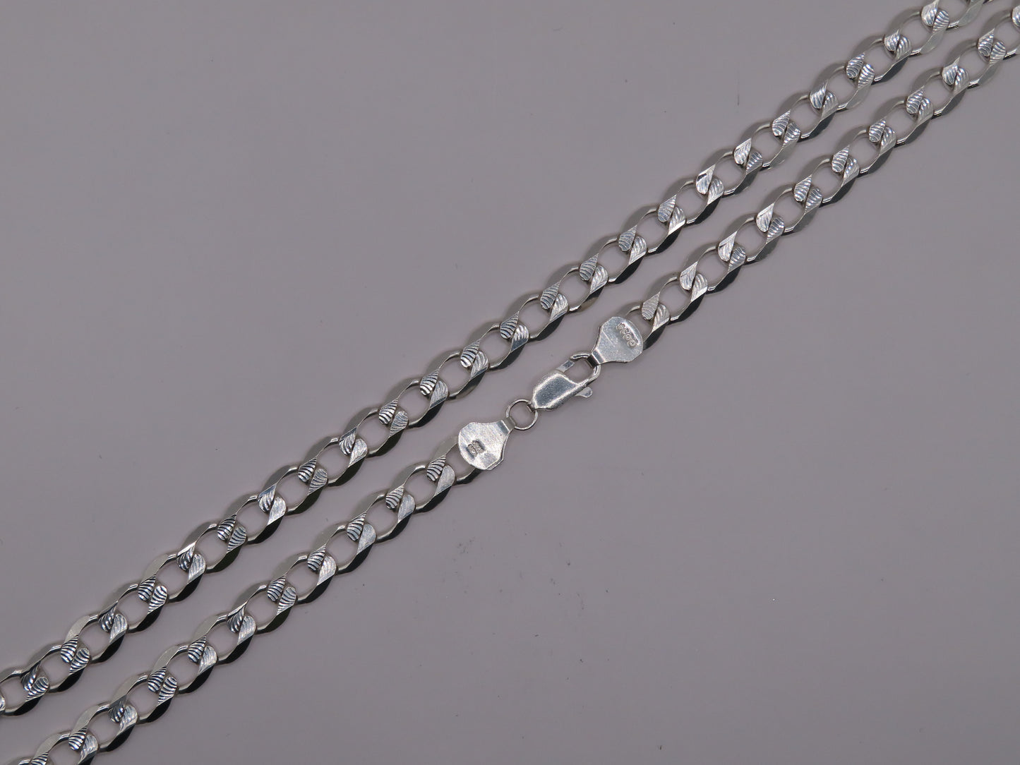 Diamond Cut Cuban Chain 21.5IN/6MM