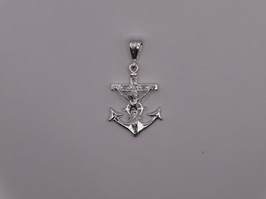 Anchor with Jesus 4cm