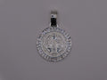 San Benito w/CZ pendant 5cm/3.4cm
