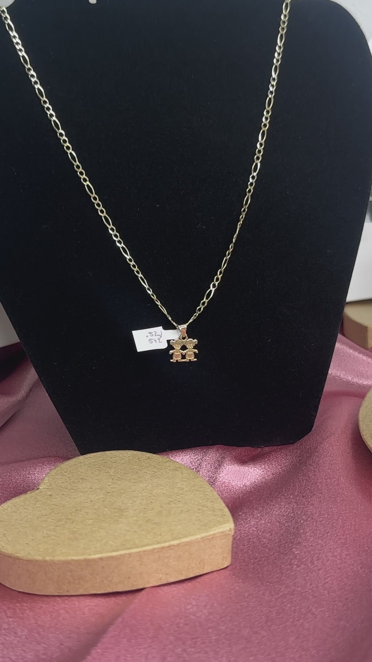 10k gold 2 girls set