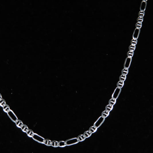 Figaro chain 21.5in/3mm